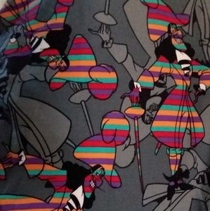 Captain Hook Pattern Leggings/NO DISCOUNT